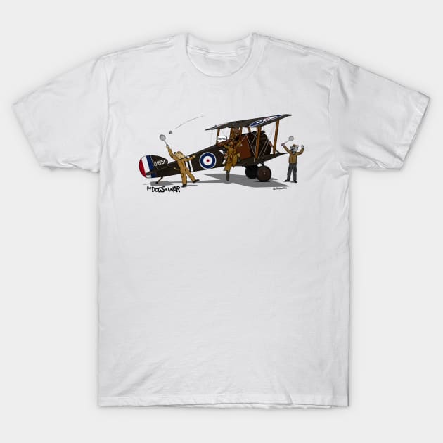 The Dogs of War: Sopwith Camel T-Shirt by Siegeworks